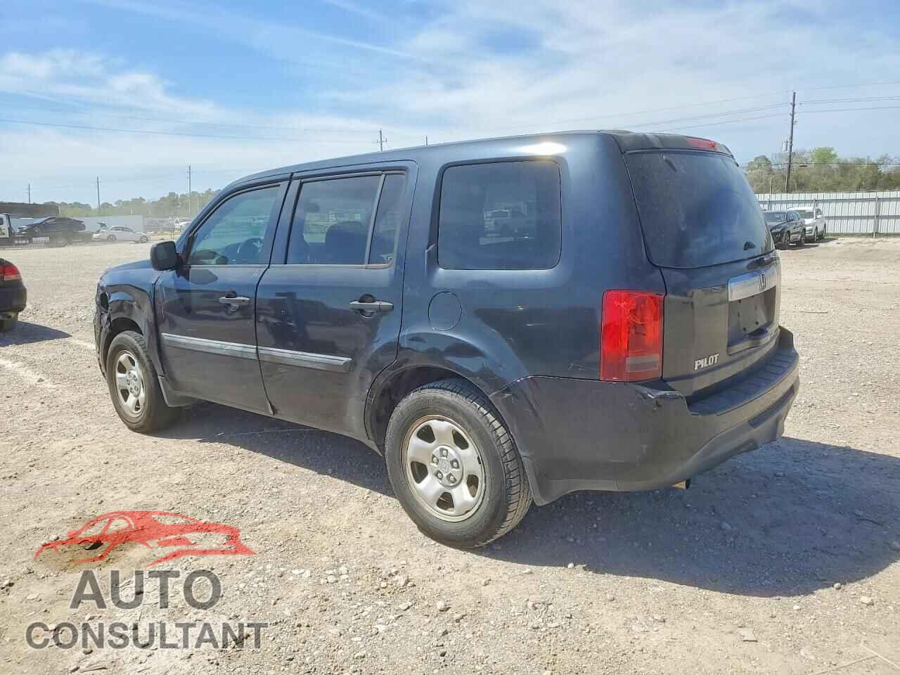 HONDA PILOT 2013 - 5FNYF3H28DB009934