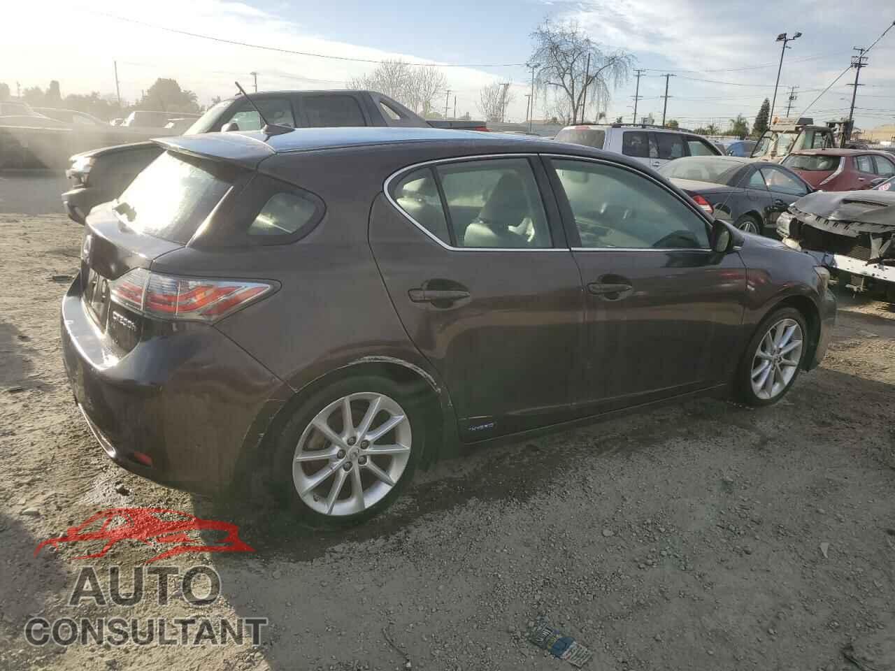 LEXUS CT 200 2012 - JTHKD5BH1C2080137
