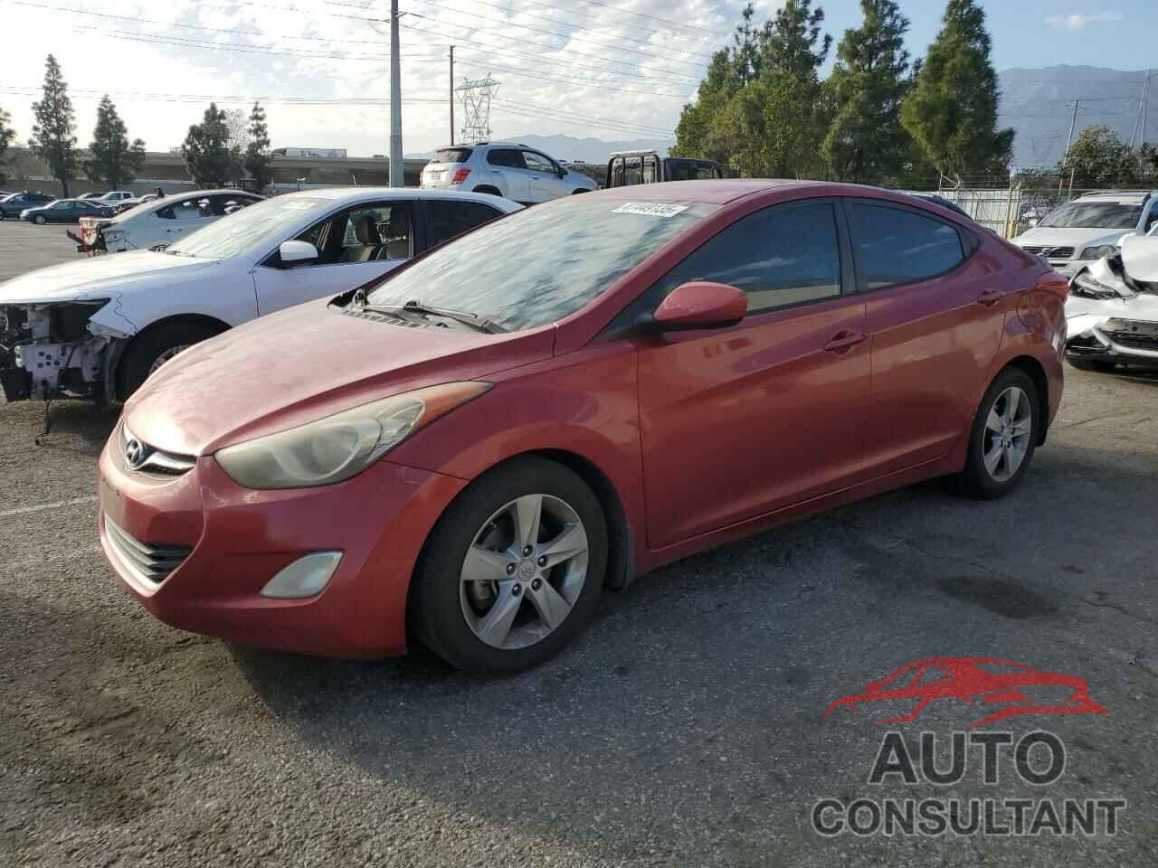 HYUNDAI ELANTRA 2013 - KMHDH4AE9DU573002