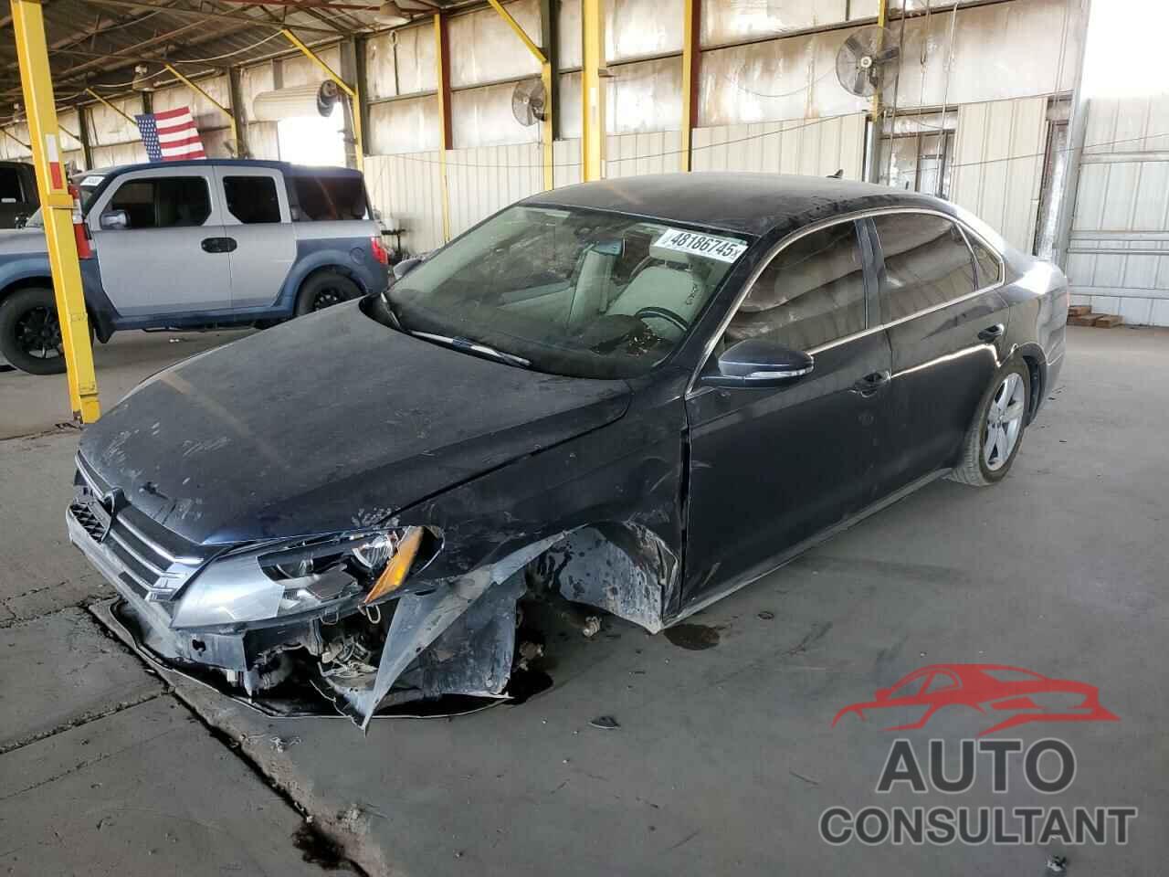 VOLKSWAGEN PASSAT 2012 - 1VWBP7A3XCC096404