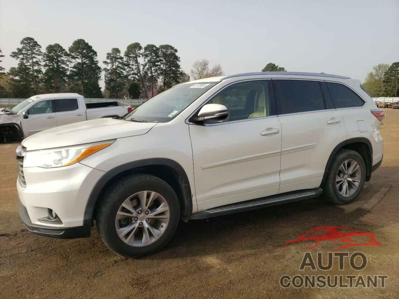 TOYOTA HIGHLANDER 2014 - 5TDKKRFH3ES030148
