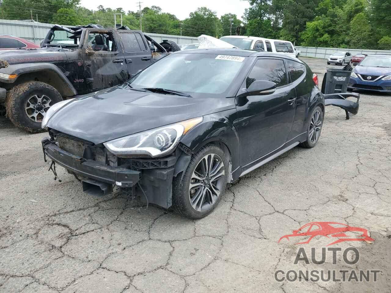 HYUNDAI VELOSTER 2017 - KMHTC6AE5HU314910