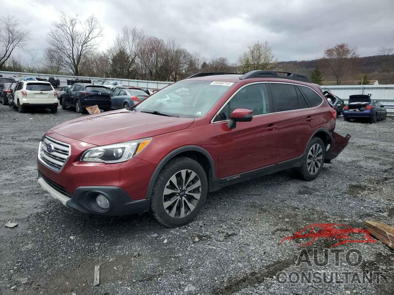SUBARU OUTBACK 2016 - 4S4BSANC9G3245055