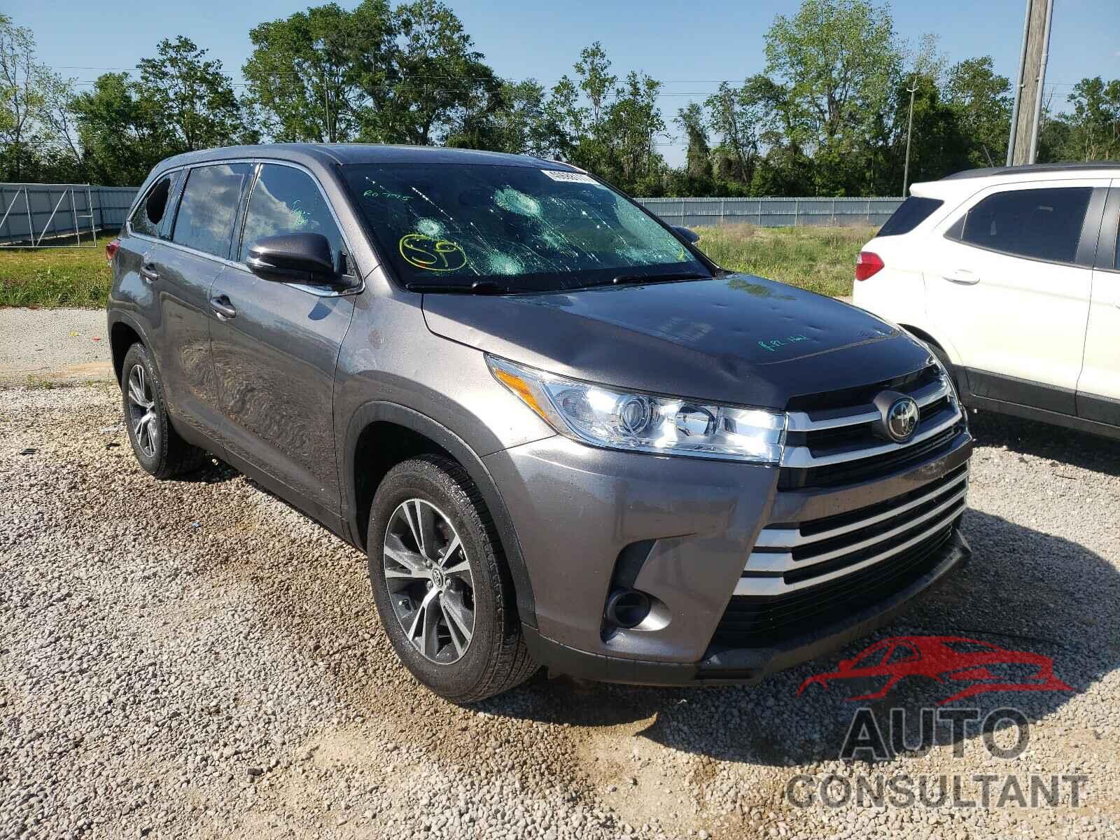 TOYOTA HIGHLANDER 2019 - 5TDZARFH1KS044451