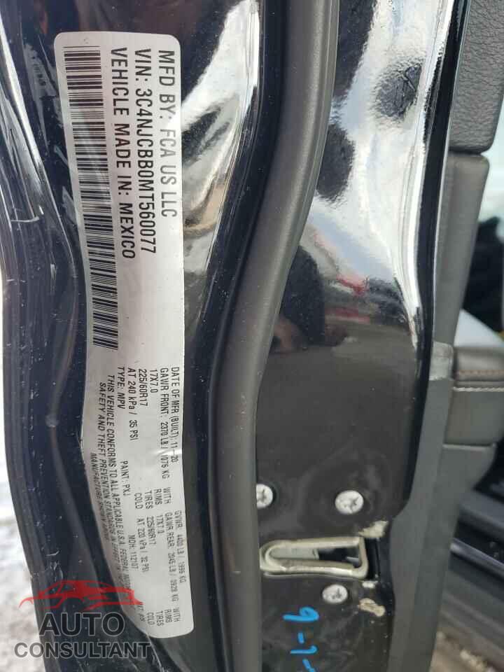 JEEP COMPASS 2021 - 3C4NJCBB0MT560077
