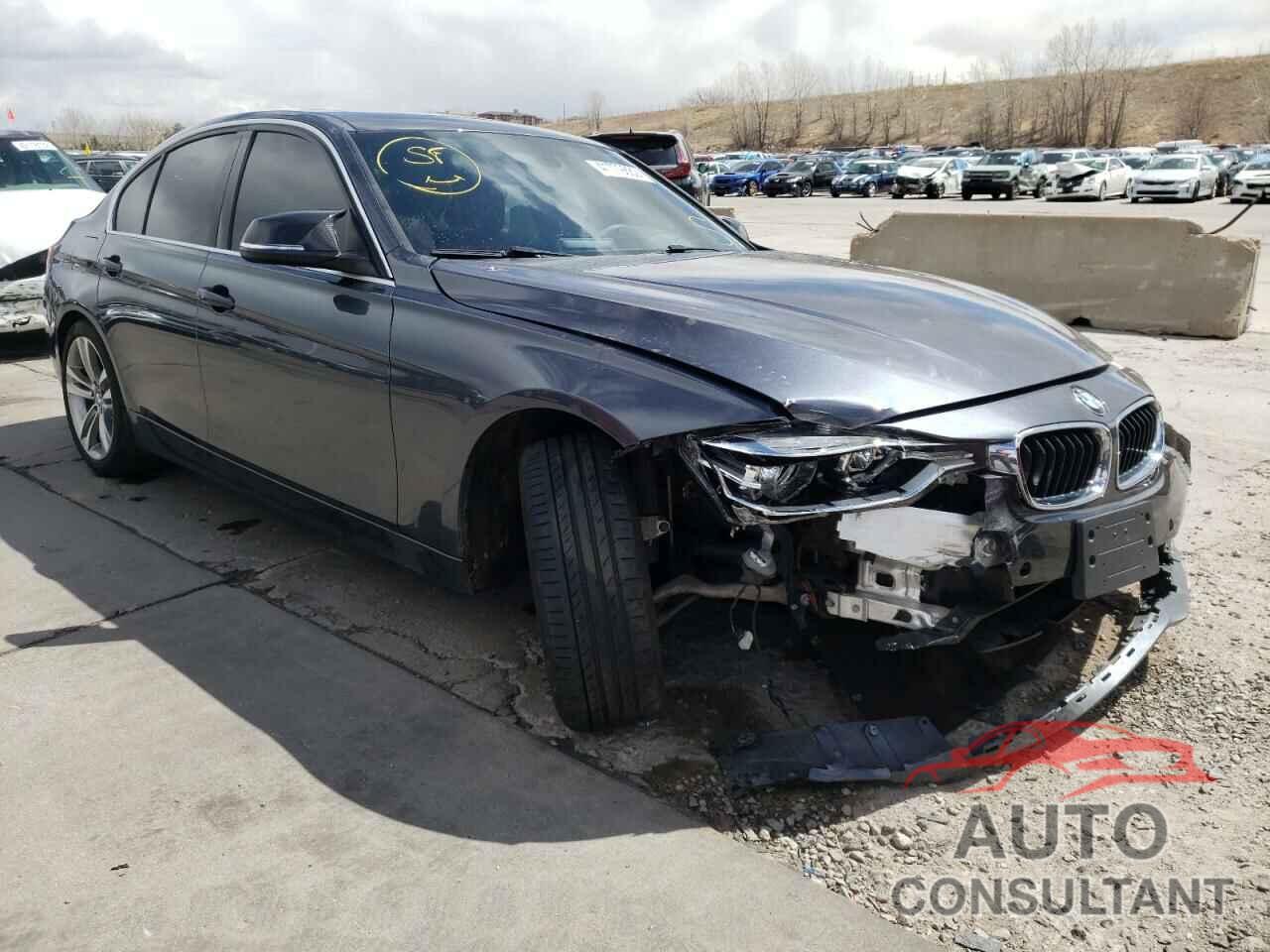 BMW 3 SERIES 2017 - WBA8B9G51HNU49413