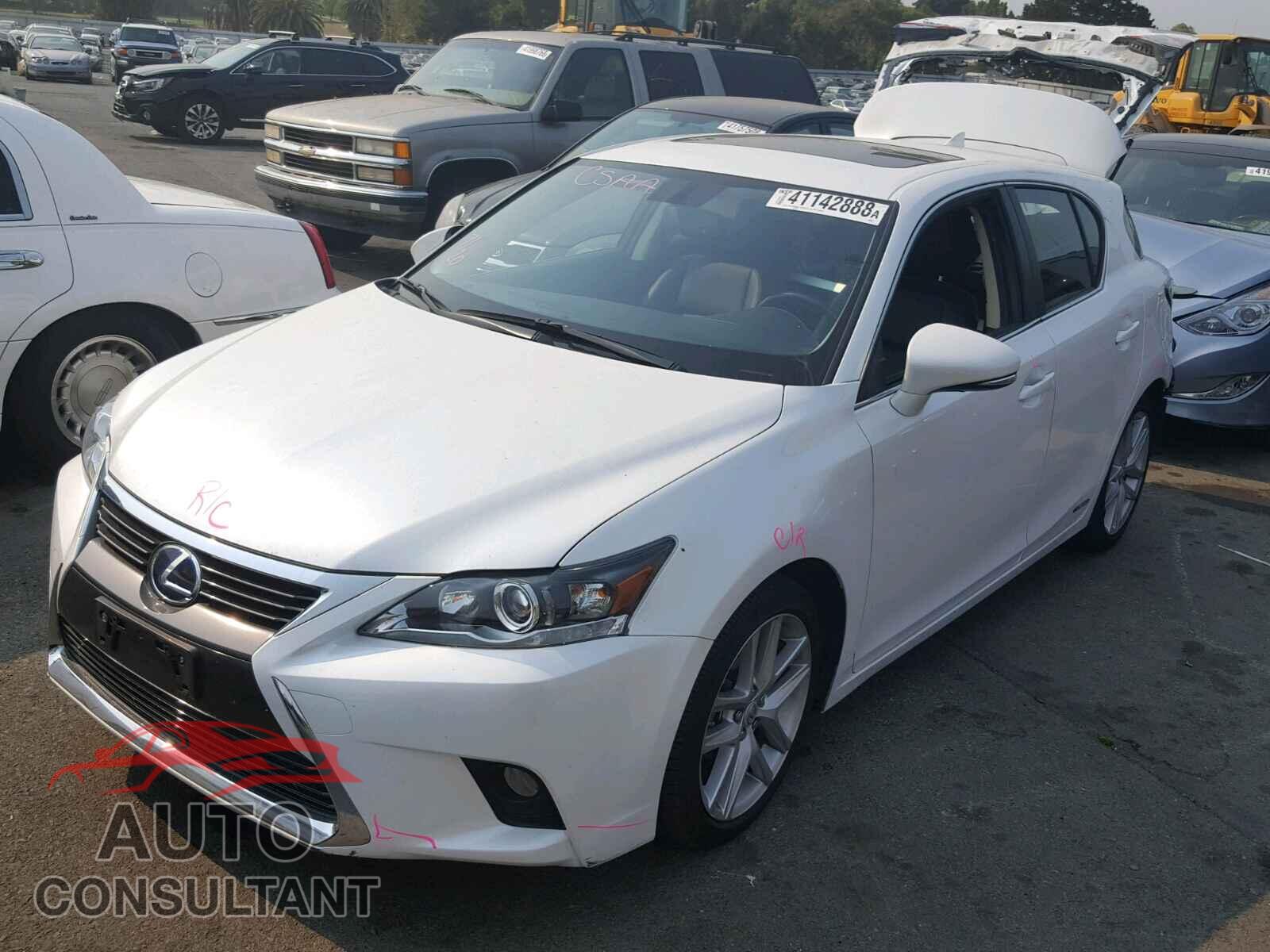 LEXUS CT 200 2017 - JTHKD5BH1H2296450