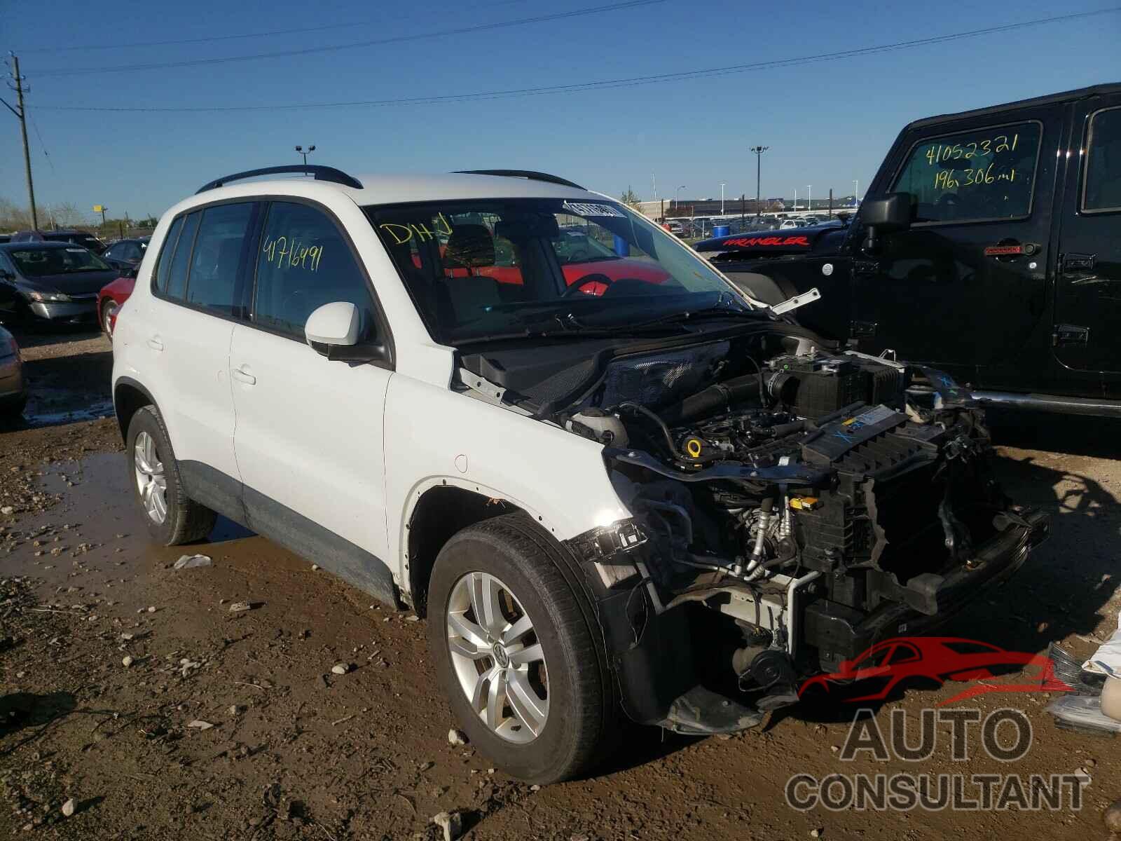 VOLKSWAGEN TIGUAN 2016 - WVGBV7AXXGW587888