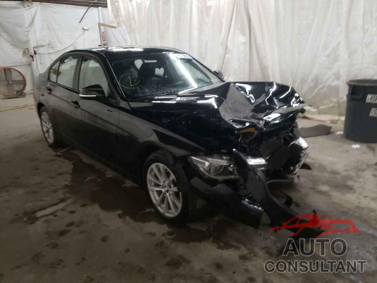 BMW 3 SERIES 2018 - WBA8A3C52JA357942