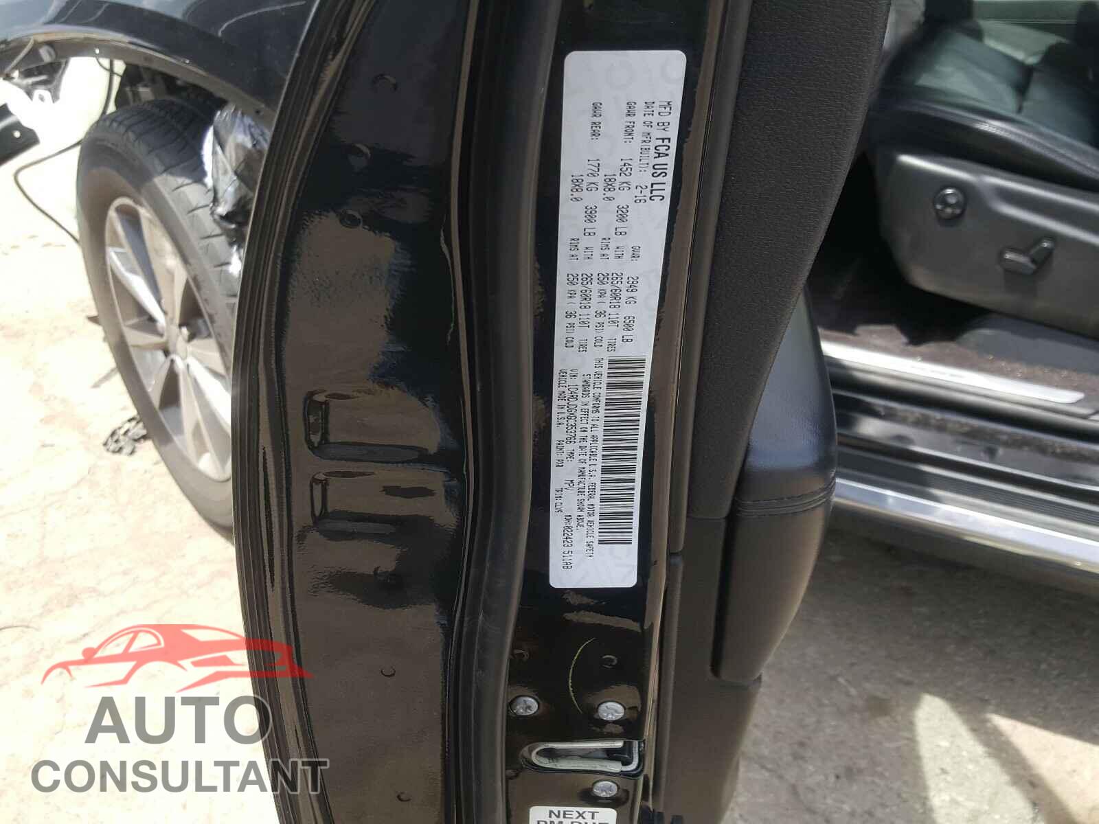 DODGE DURANGO 2016 - 1C4RDJDGXGC353766