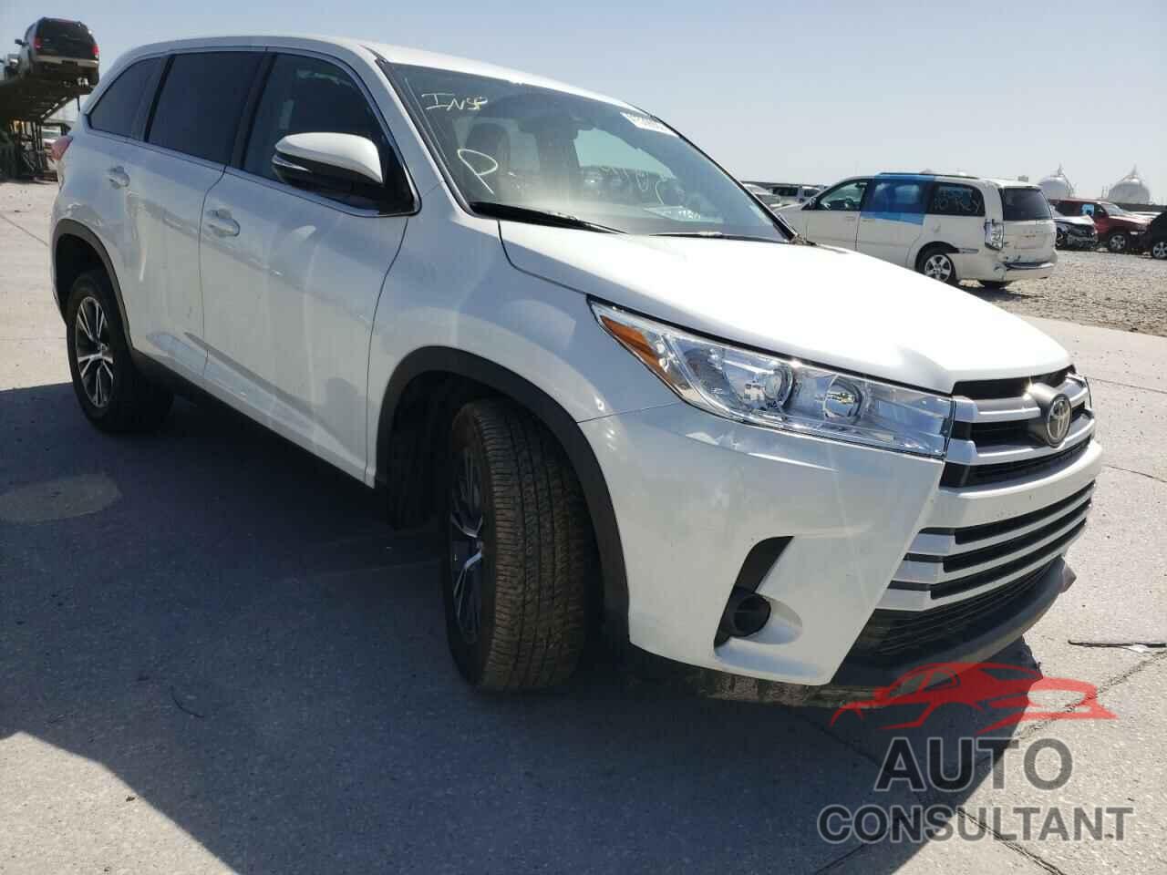 TOYOTA HIGHLANDER 2019 - 5TDZZRFH9KS335241