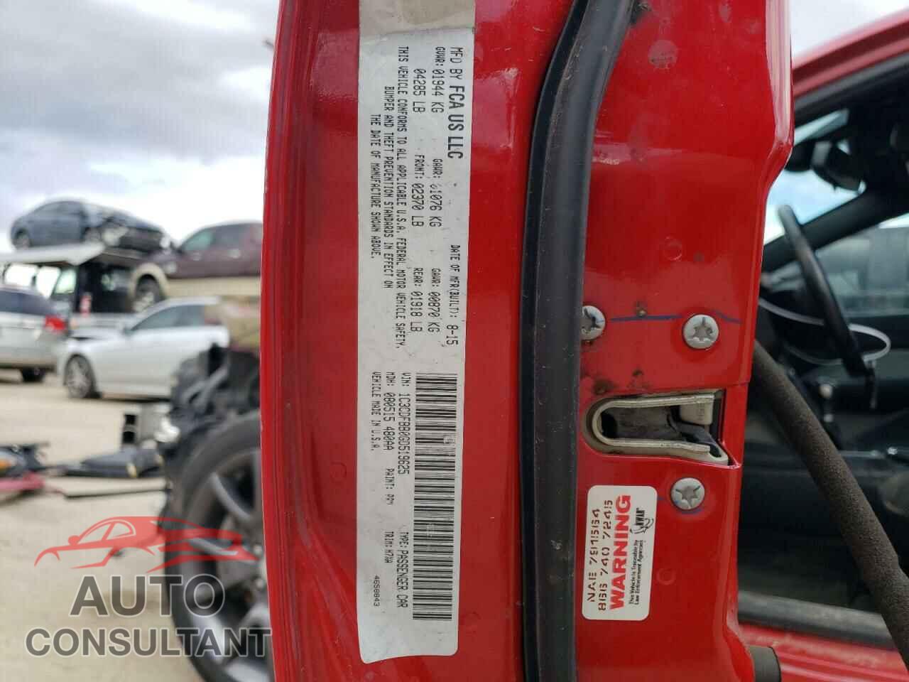 DODGE DART 2016 - 1C3CDFBB0GD519625