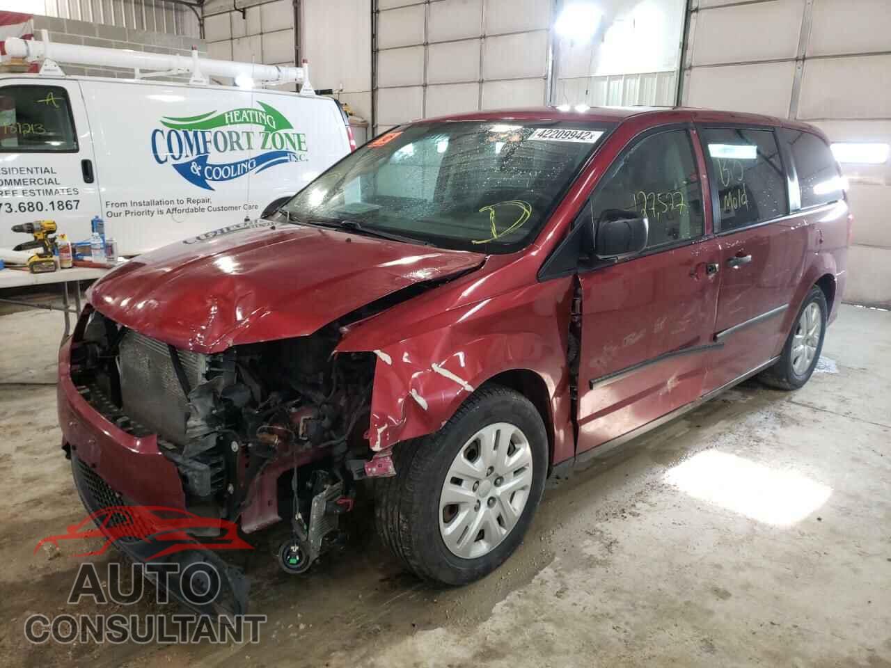DODGE GRAND CARA 2016 - 2C4RDGBG6GR176193