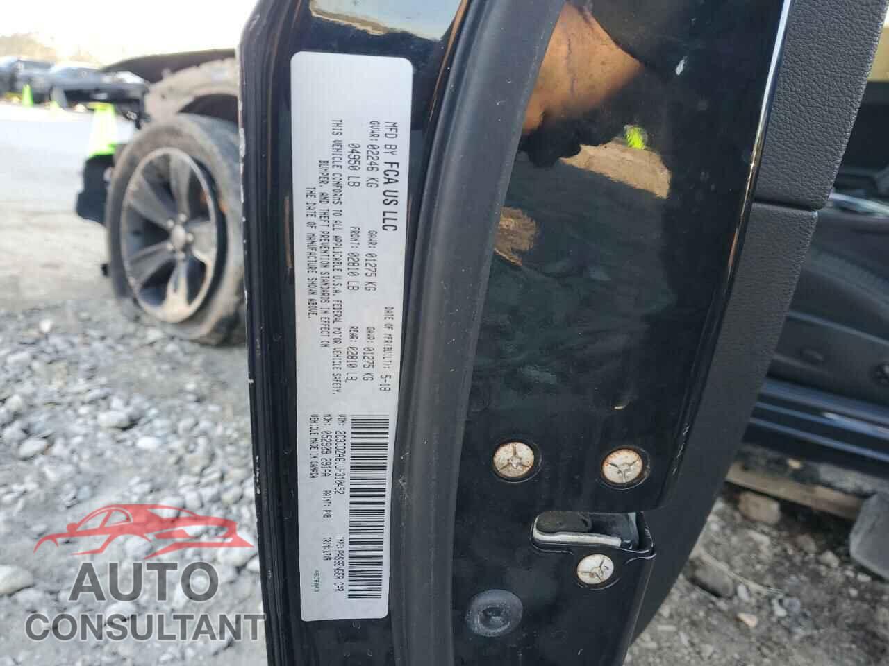 DODGE CHALLENGER 2018 - 2C3CDZAG1JH310452