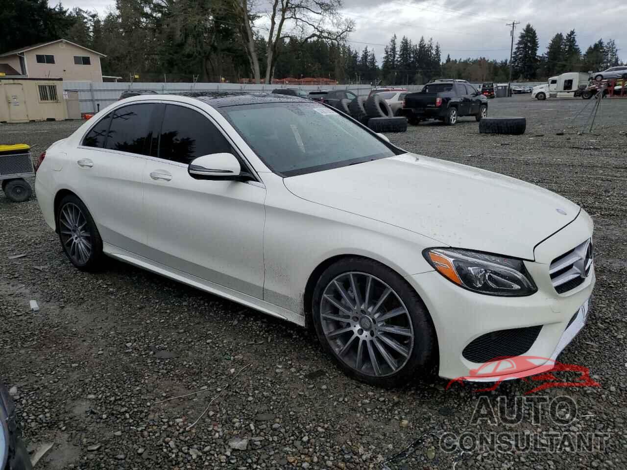 MERCEDES-BENZ C-CLASS 2017 - 55SWF4JB7HU179472