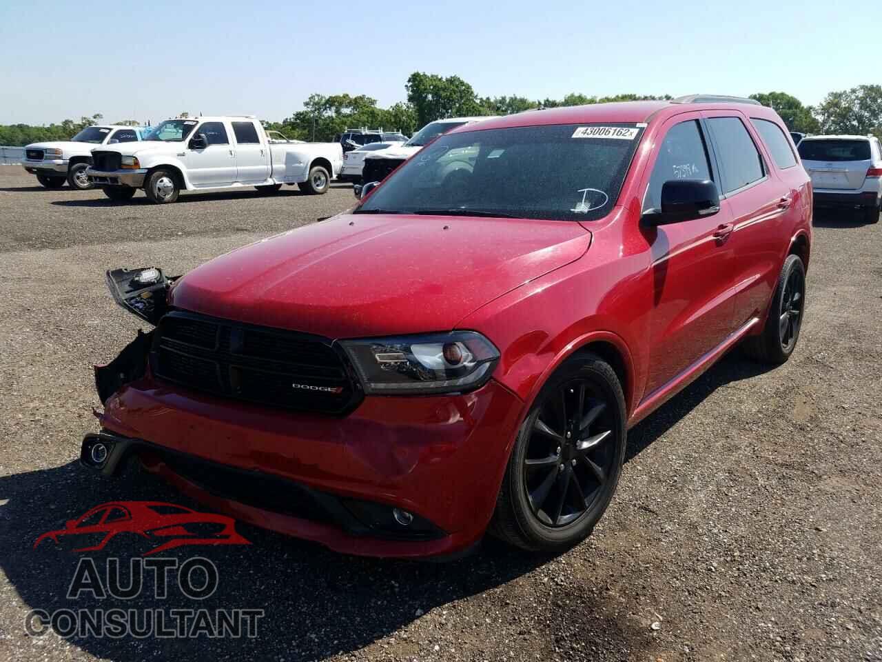 DODGE DURANGO 2017 - 1C4SDHCT3HC622944