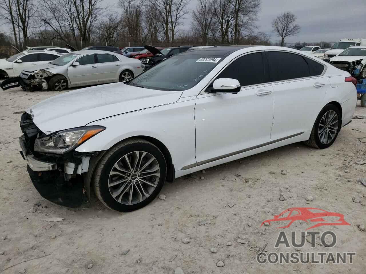 HYUNDAI GENESIS 2016 - KMHGN4JE2GU112248