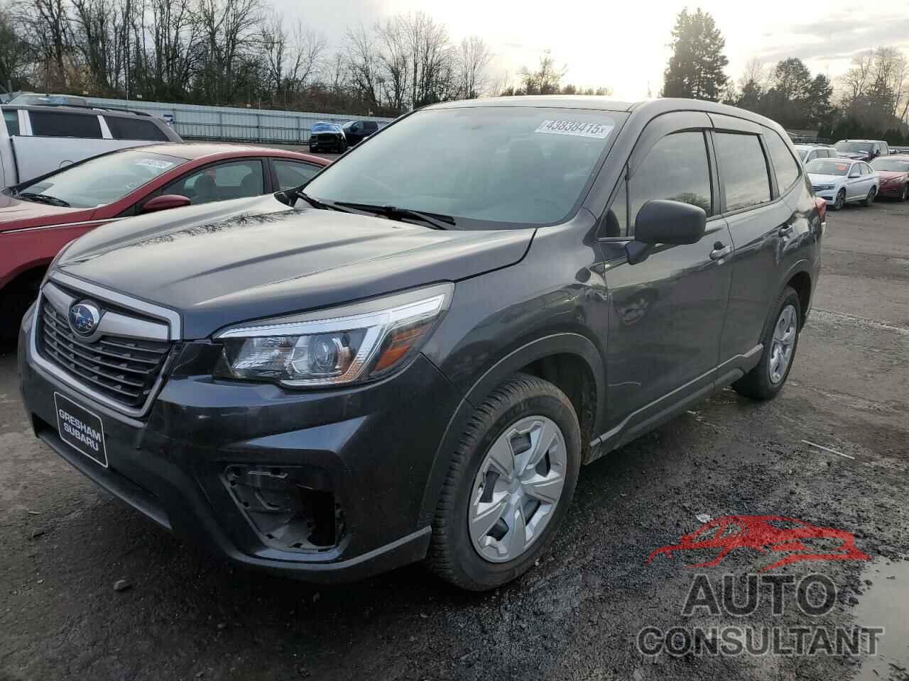 SUBARU FORESTER 2019 - JF2SKAAC7KH519666