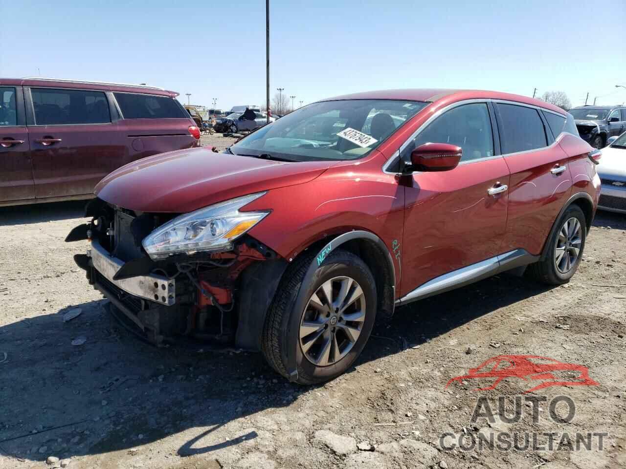 NISSAN MURANO 2016 - 5N1AZ2MHXGN156898