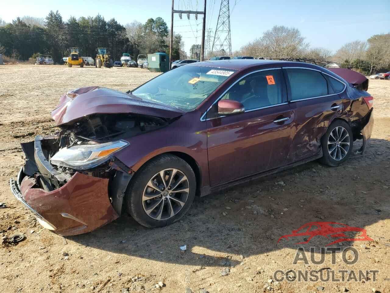 TOYOTA AVALON 2016 - 4T1BK1EB4GU204284