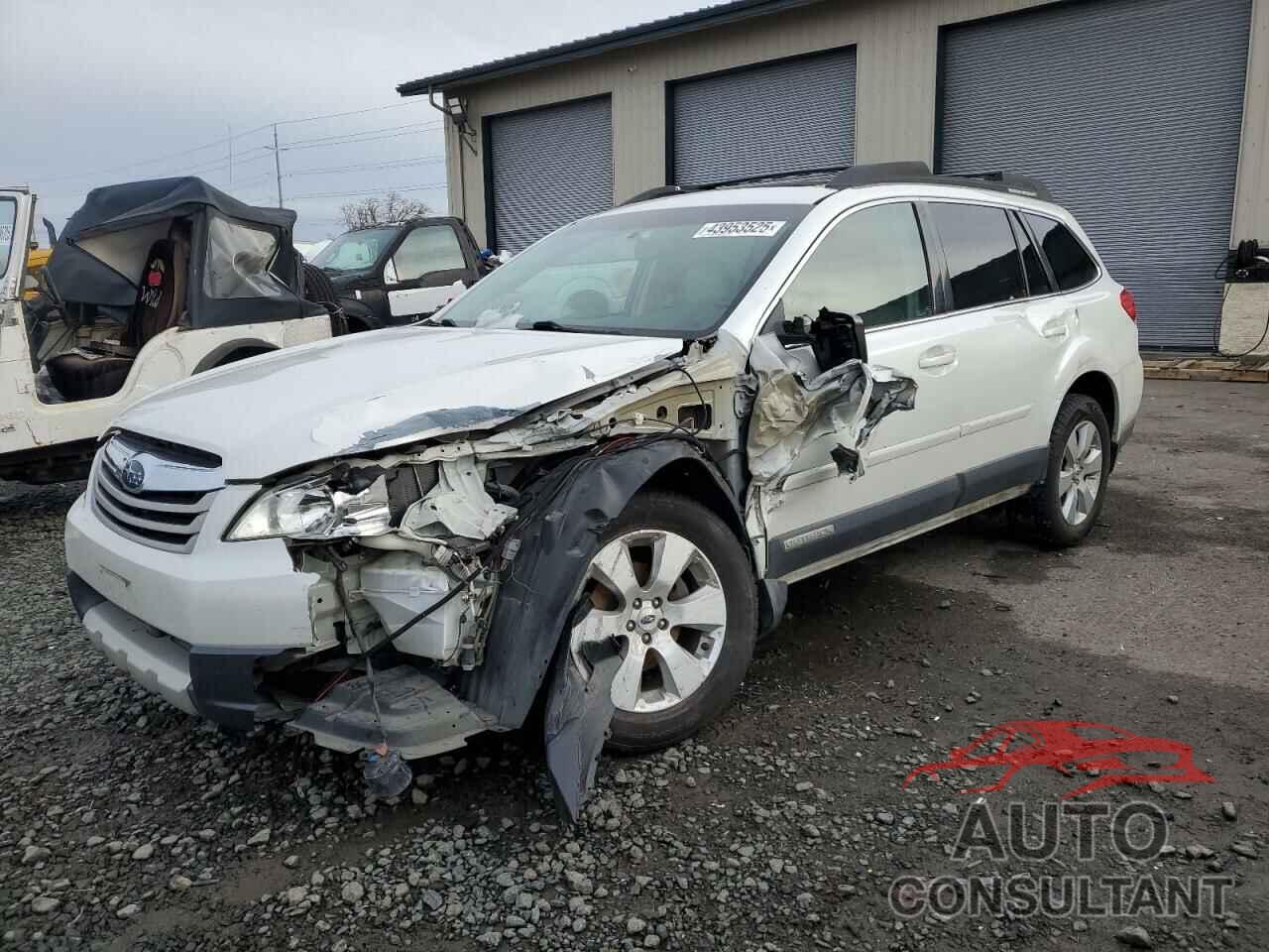 SUBARU OUTBACK 2011 - 4S4BRBLC3B3444423