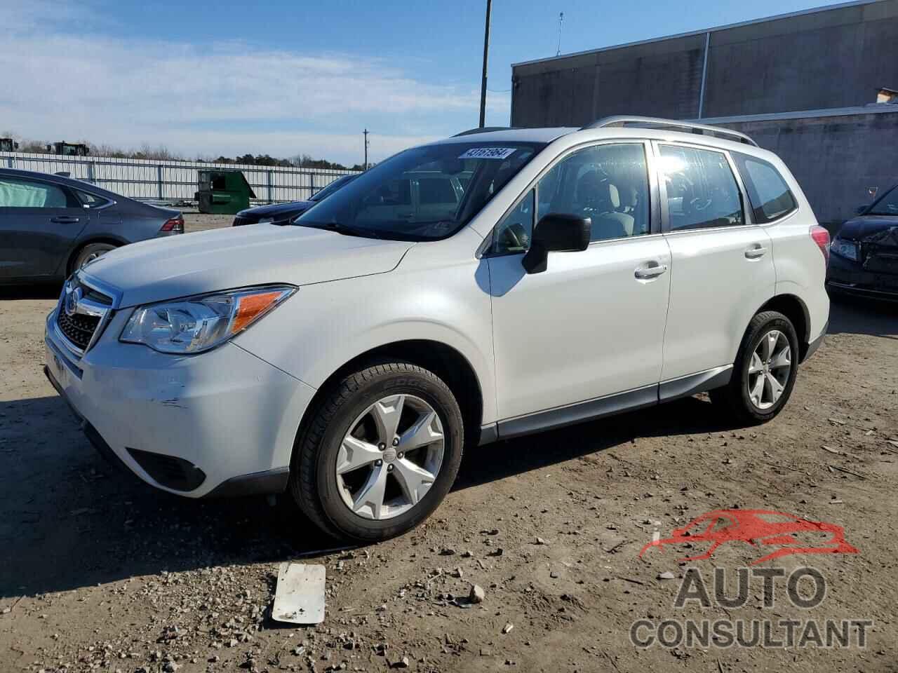 SUBARU FORESTER 2016 - JF2SJABC1GH502287