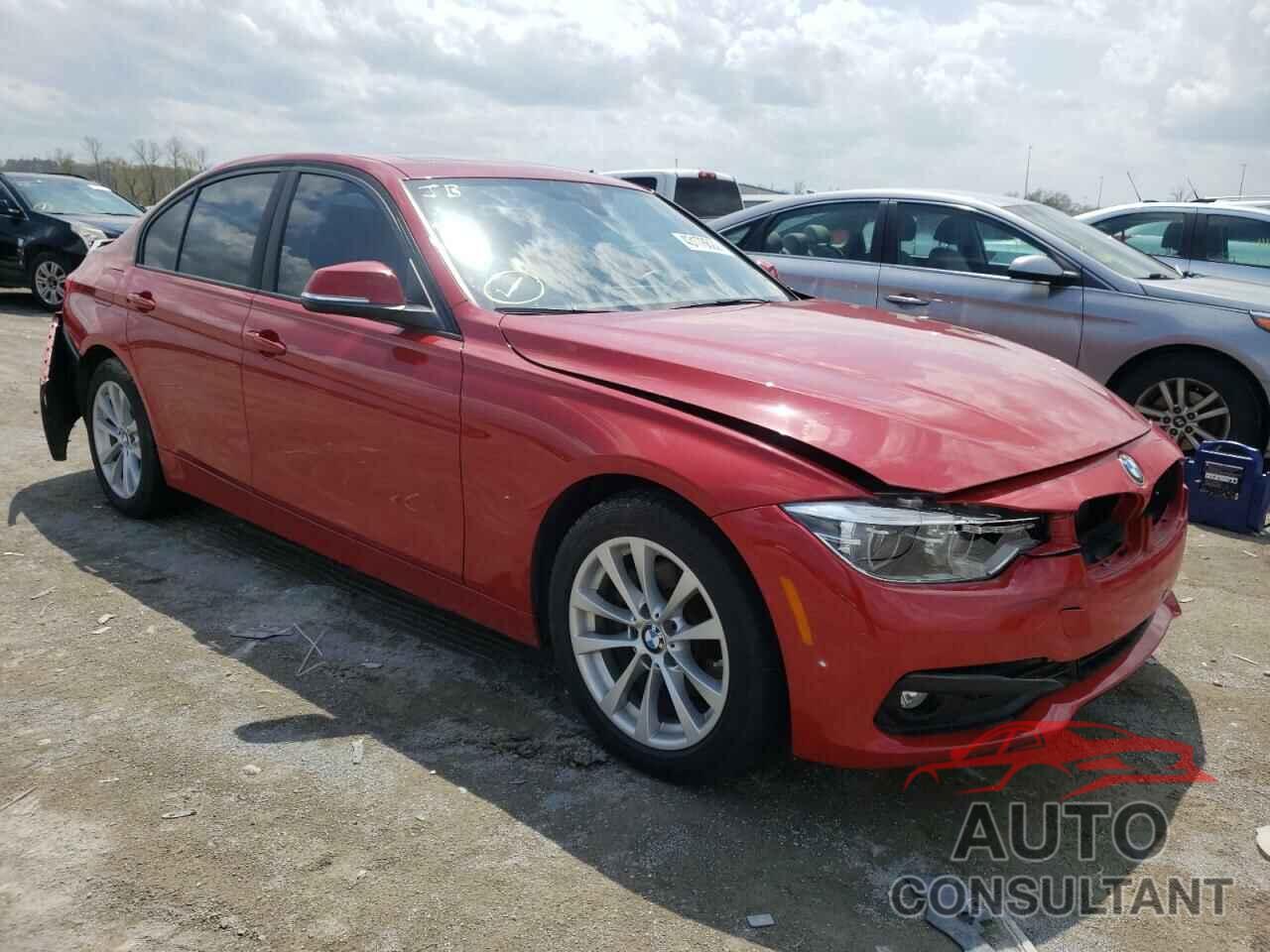 BMW 3 SERIES 2018 - WBA8A3C54JA358736