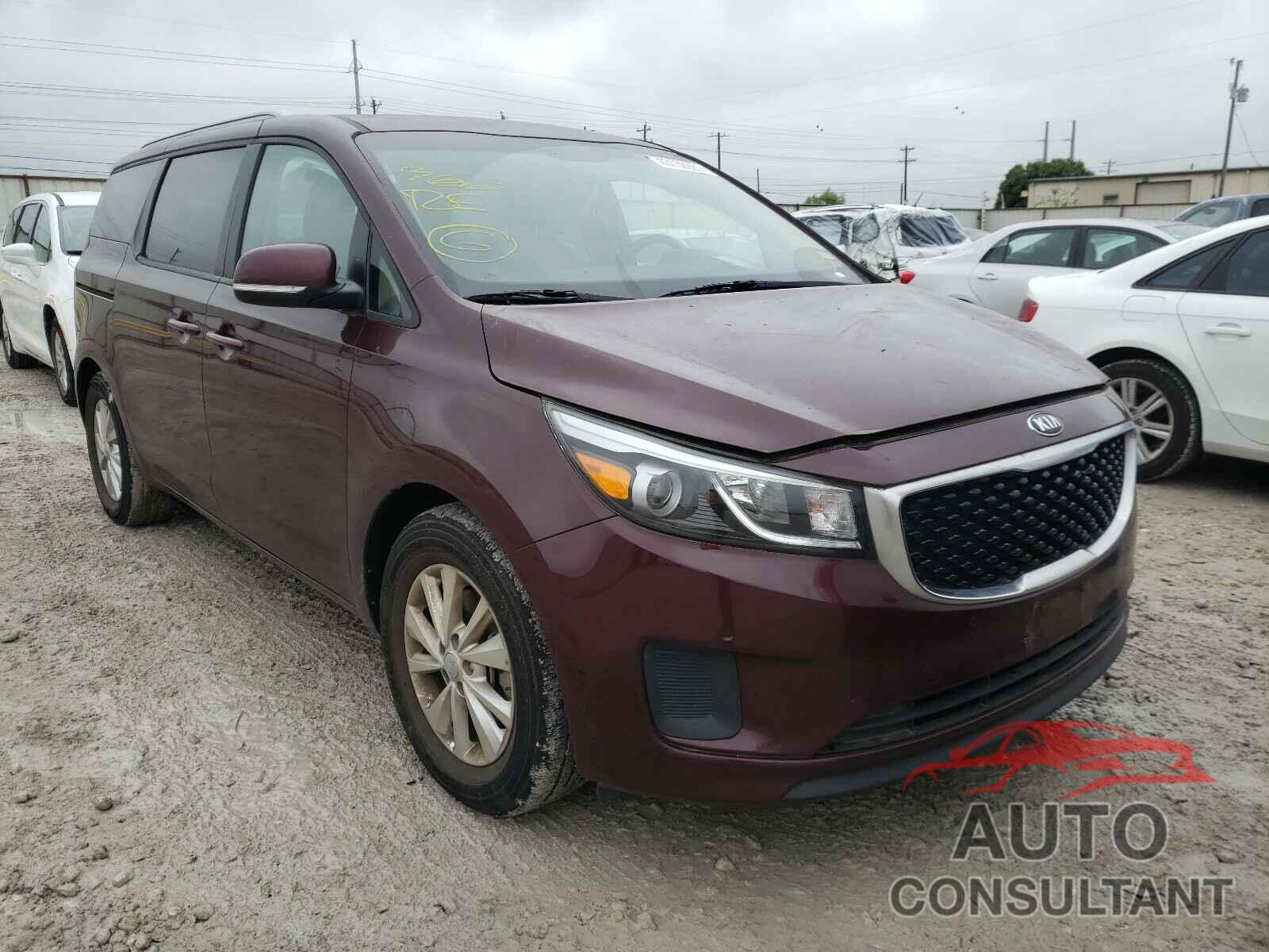 KIA SEDONA 2017 - KNDMB5C12H6300869