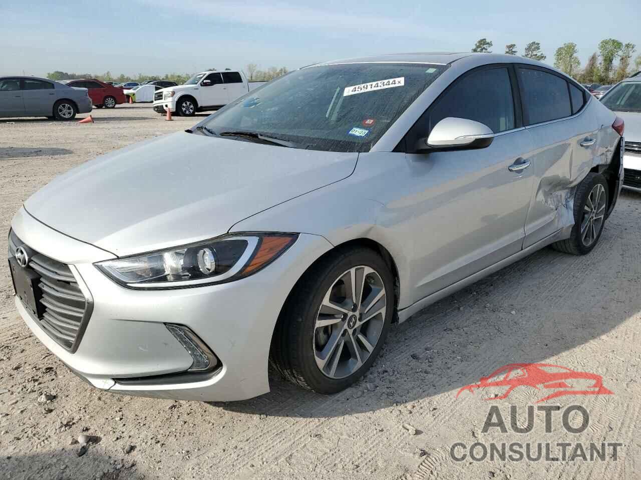 HYUNDAI ELANTRA 2017 - KMHD84LF7HU173502