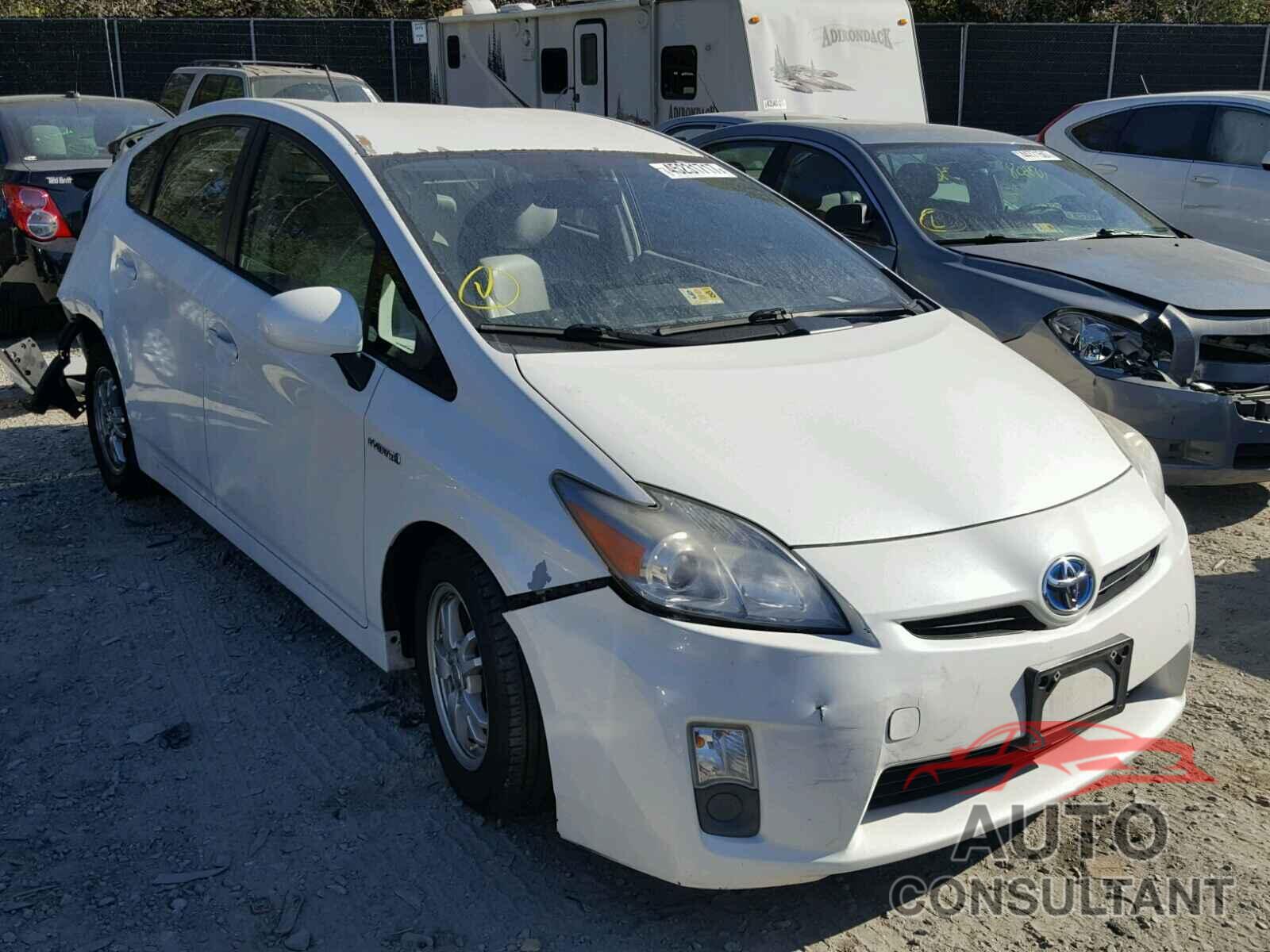 TOYOTA PRIUS 2010 - JTDKN3DU0A0033932