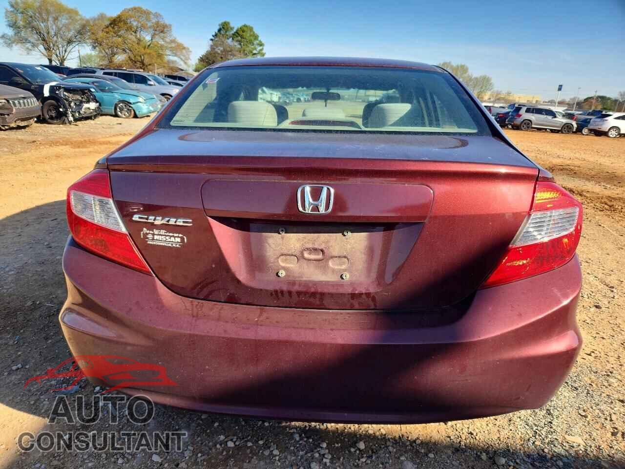 HONDA CIVIC 2012 - 19XFB2F52CE031457