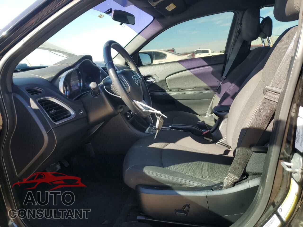 DODGE AVENGER 2013 - 1C3CDZCB8DN617856