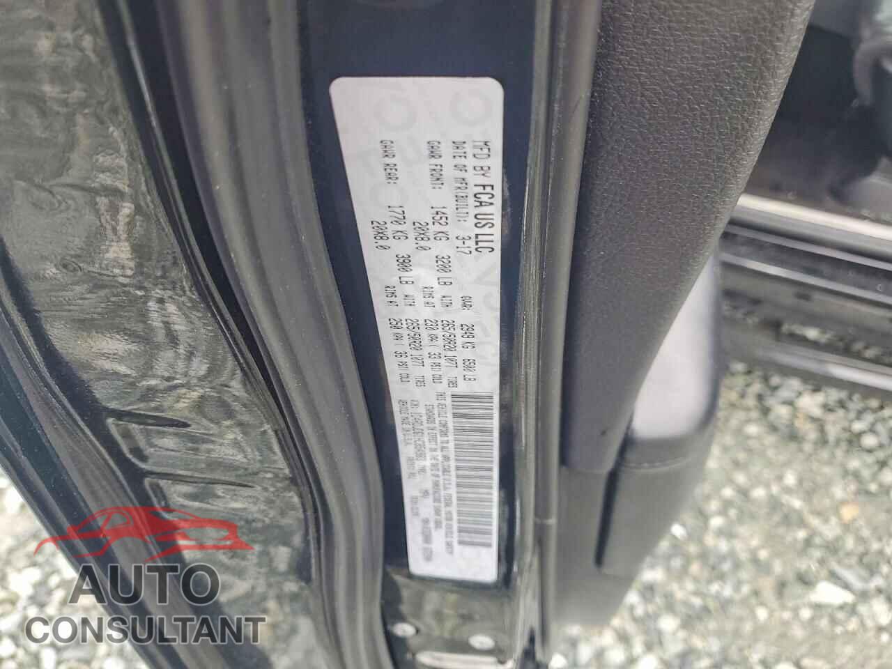 DODGE DURANGO 2017 - 1C4RDJDG1HC854983