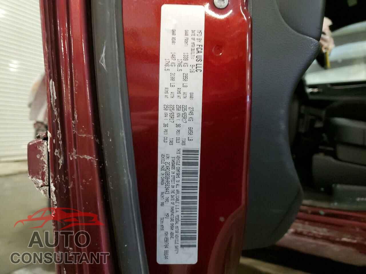 DODGE CARAVAN 2017 - 2C4RDGBG8HR563443
