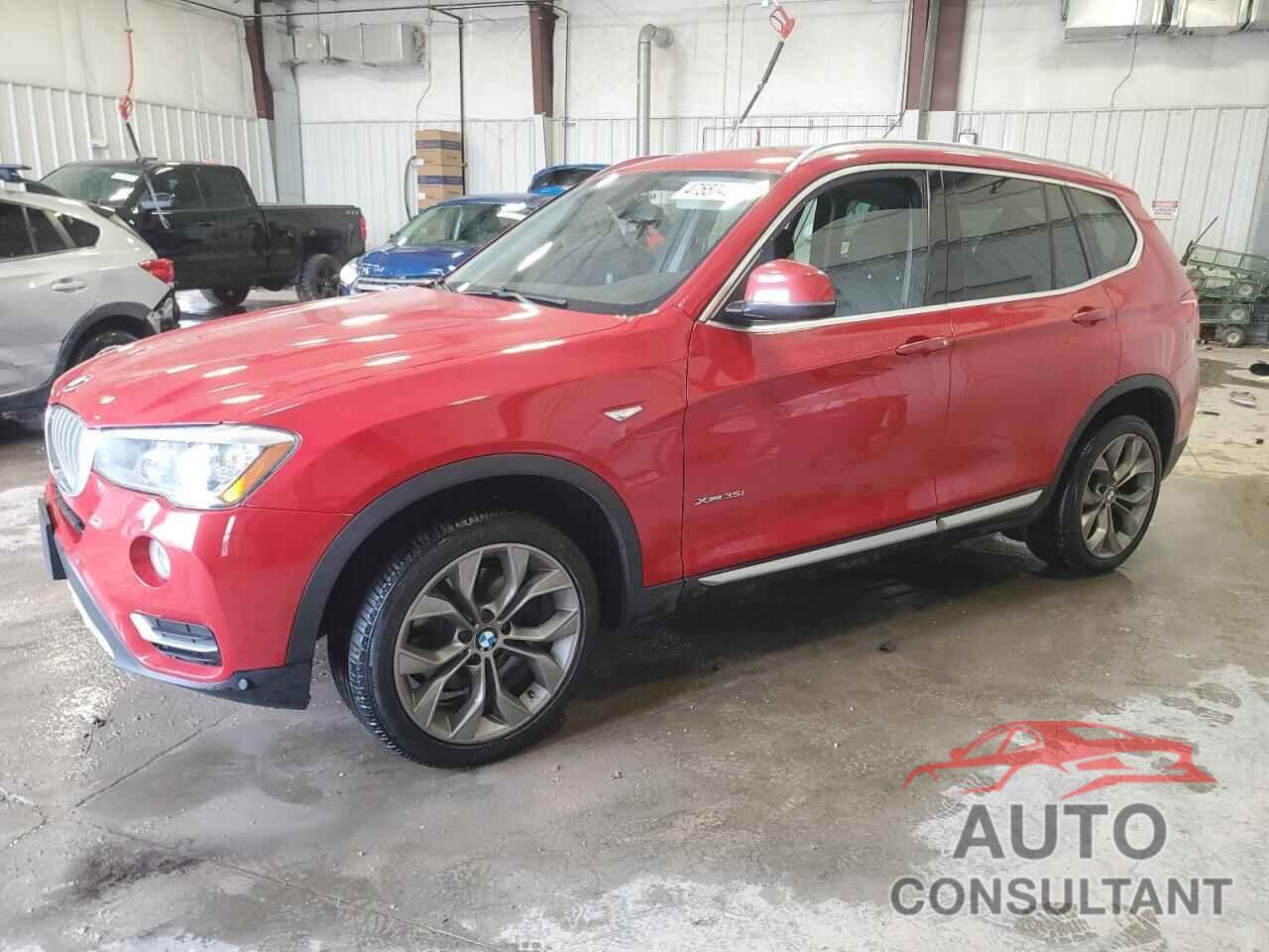 BMW X3 2015 - 5UXWX7C52F0K32323