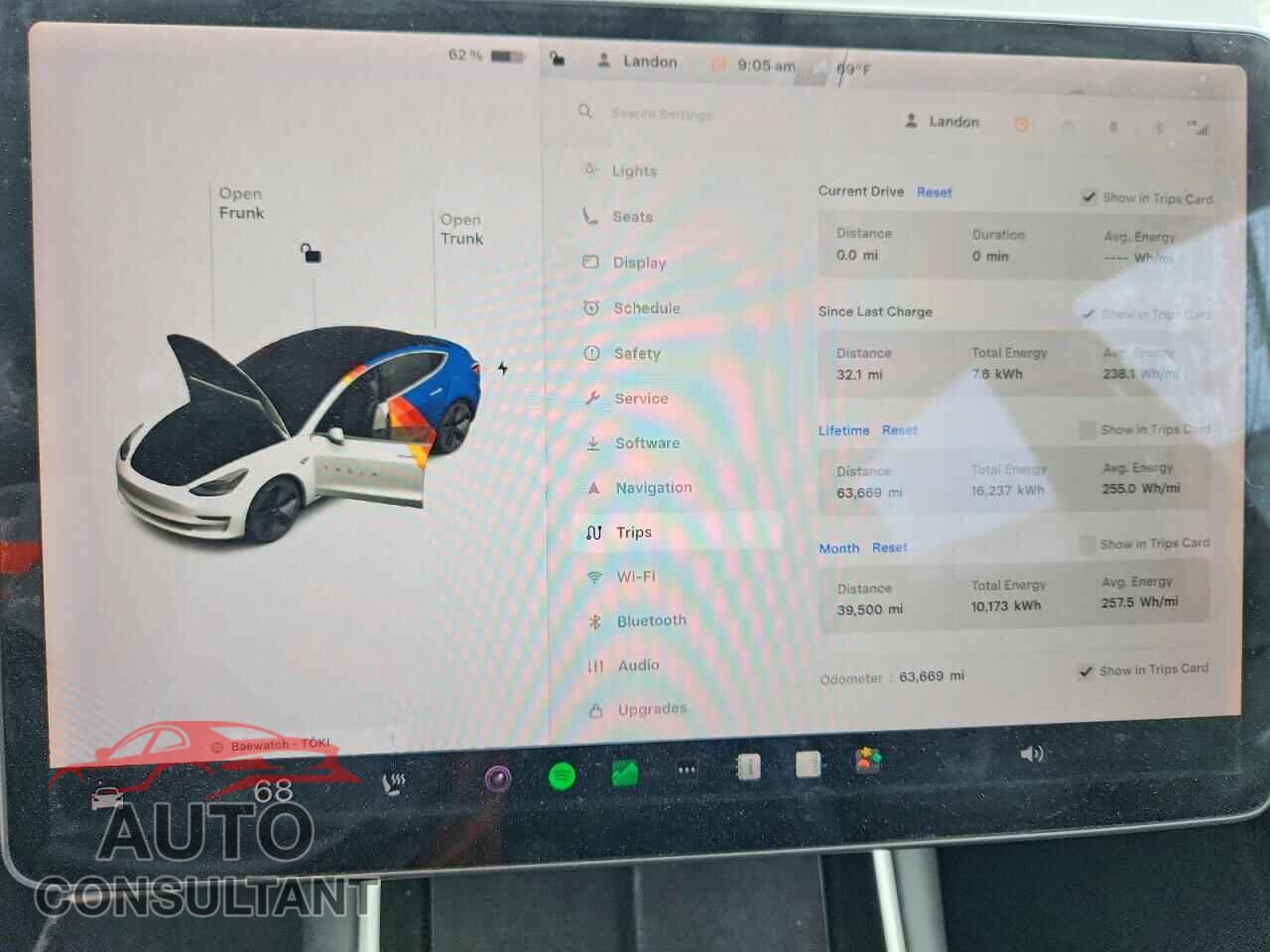 TESLA MODEL 3 2018 - 5YJ3E1EA7JF033554