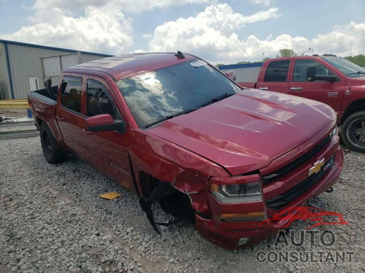 CHEVROLET SILVERADO 2018 - 3GCUKREC8JG151765