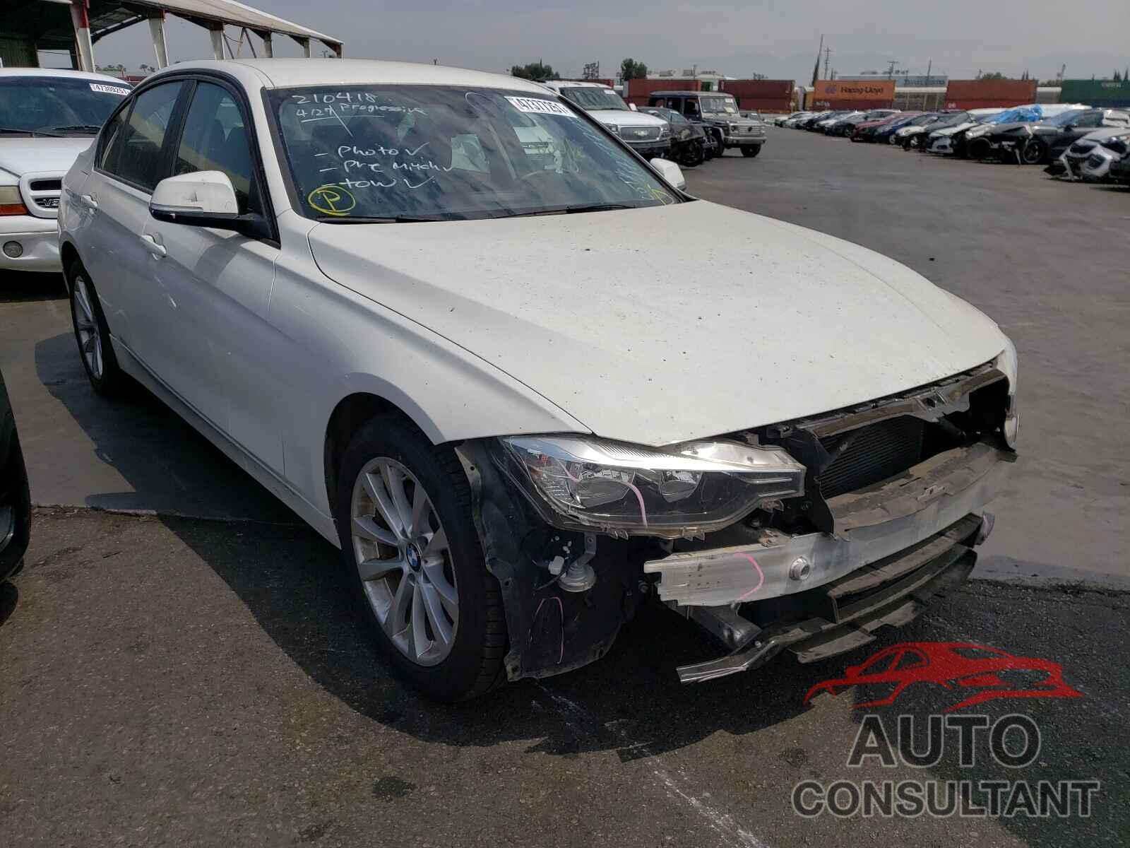 BMW 3 SERIES 2016 - WBA8E1G54GNT34635