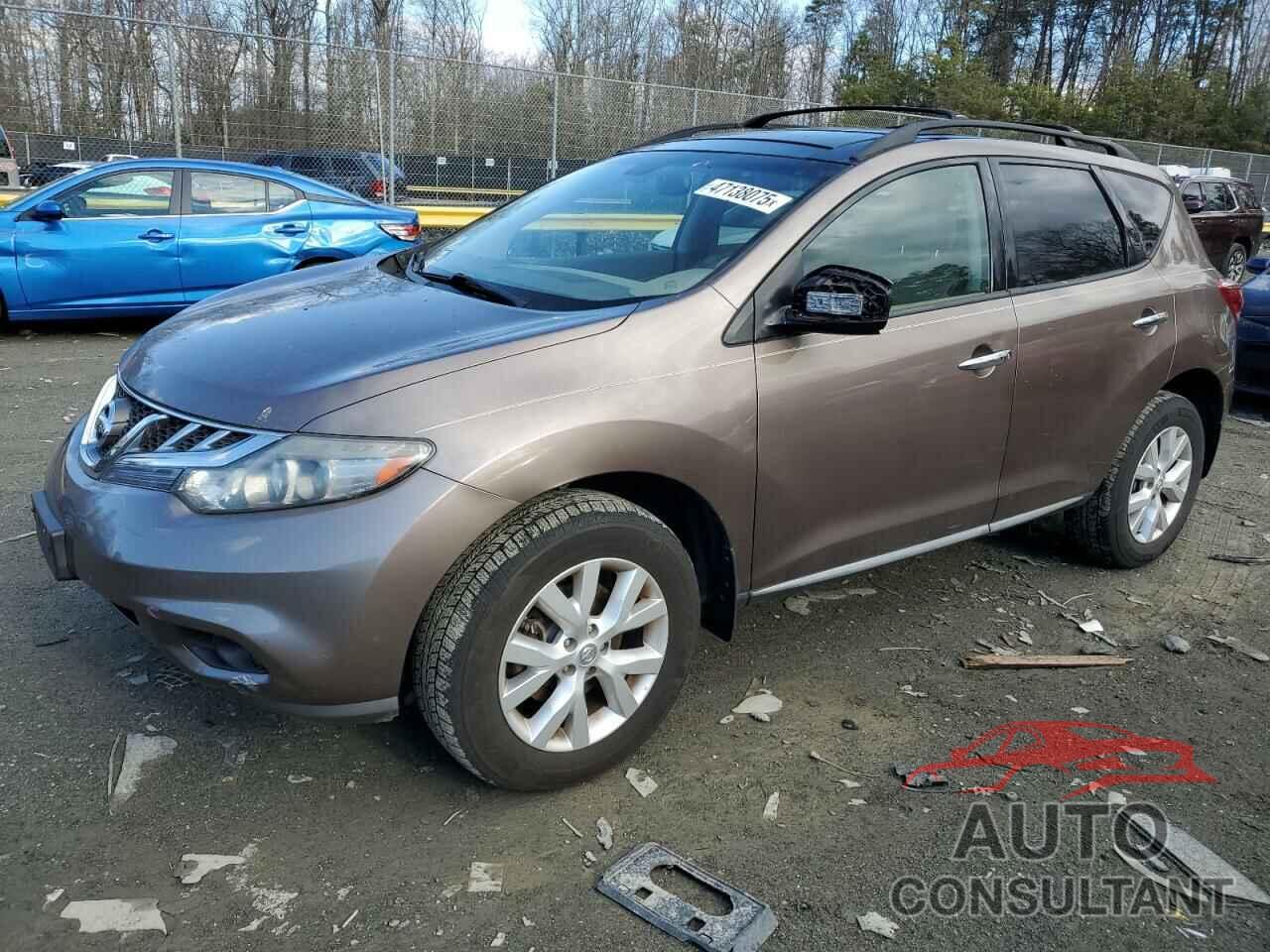 NISSAN MURANO 2011 - JN8AZ1MWXBW174385