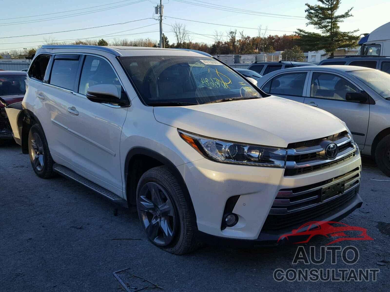 TOYOTA HIGHLANDER 2017 - 5TDDZRFH1HS385599
