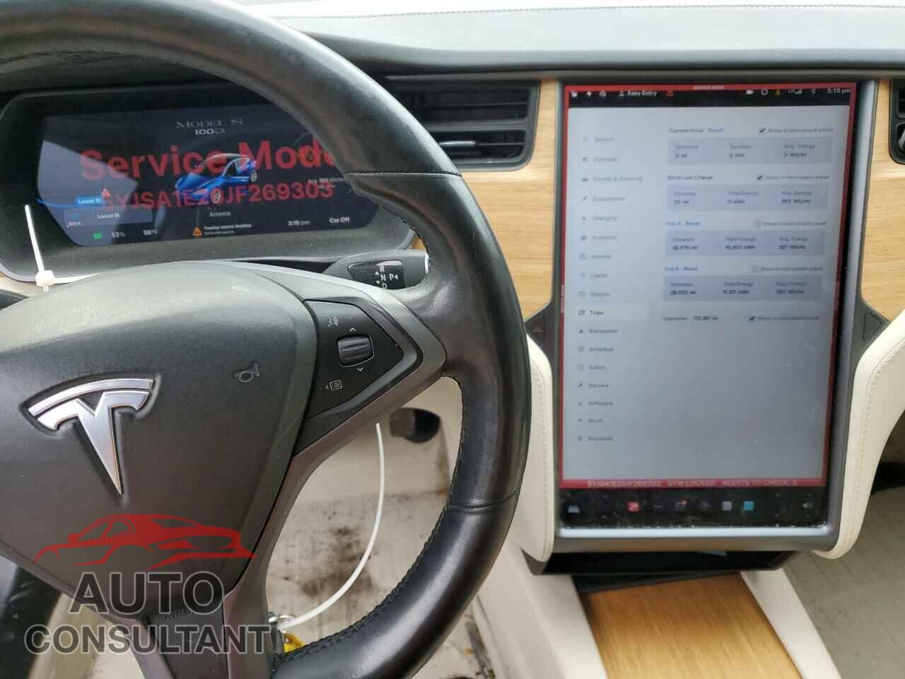 TESLA MODEL S 2018 - 5YJSA1E20JF269303