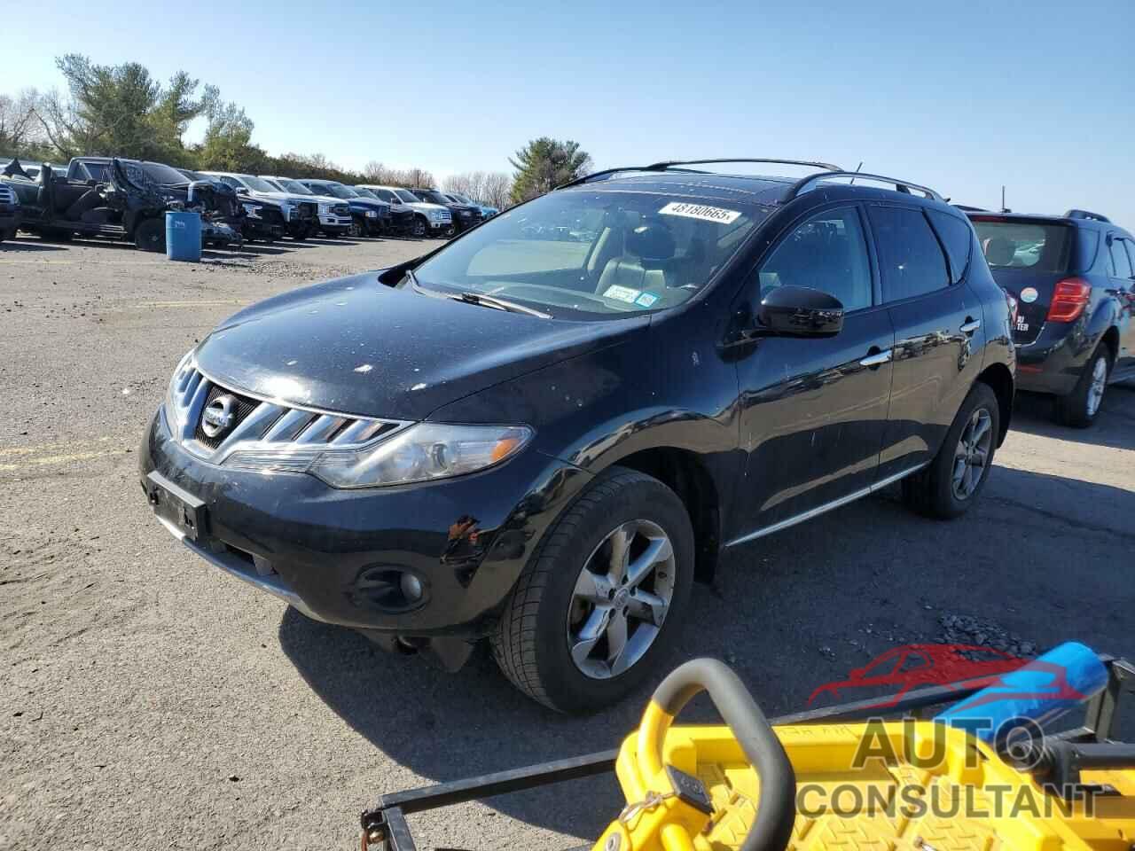NISSAN MURANO 2010 - JN8AZ1MW3AW123583