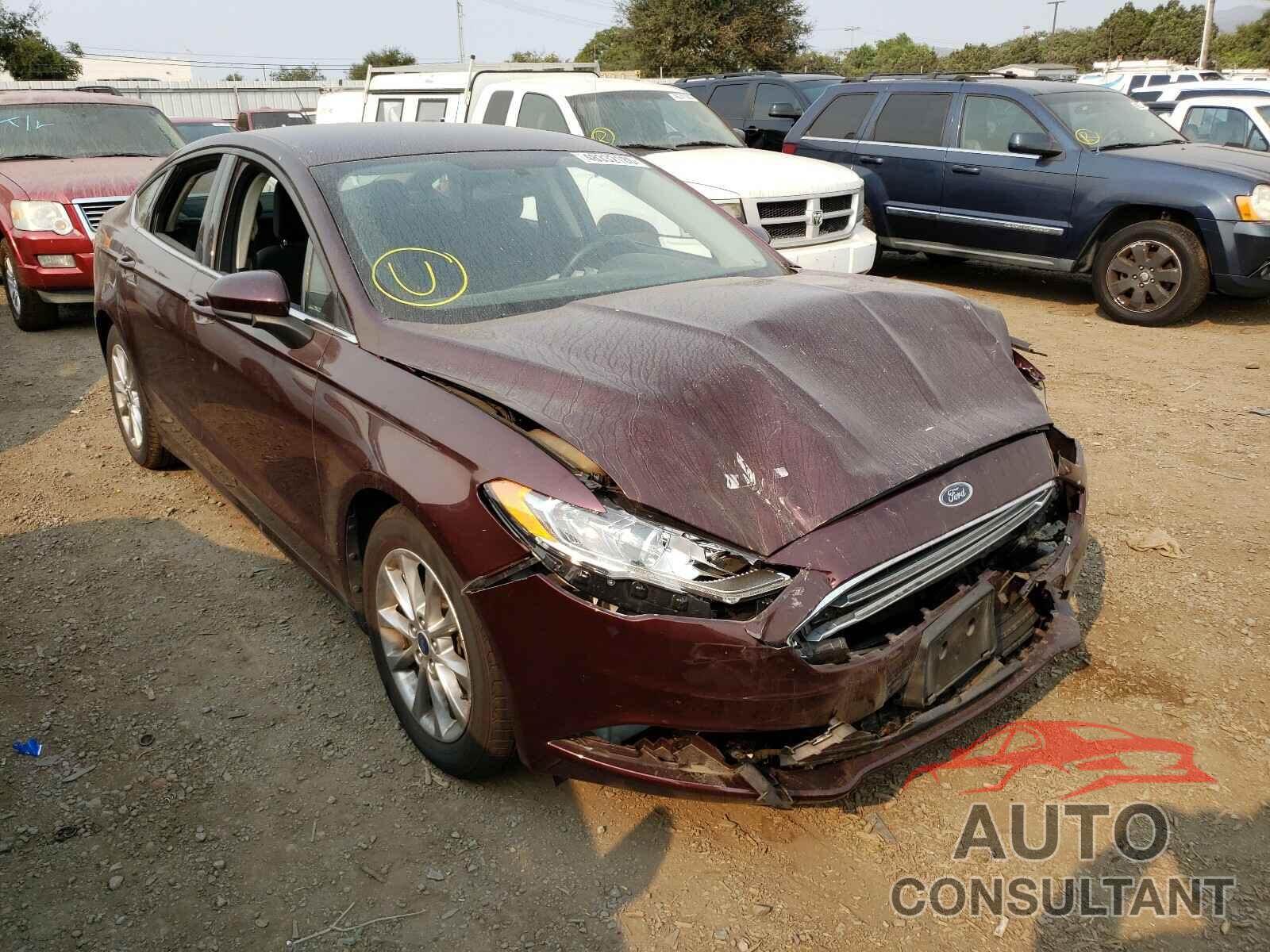 FORD FUSION 2017 - 3FA6P0H72HR221933