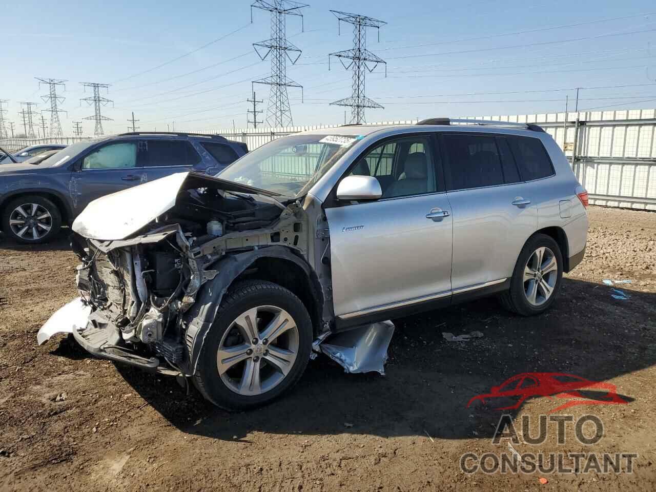 TOYOTA HIGHLANDER 2011 - 5TDDK3EH1BS047789