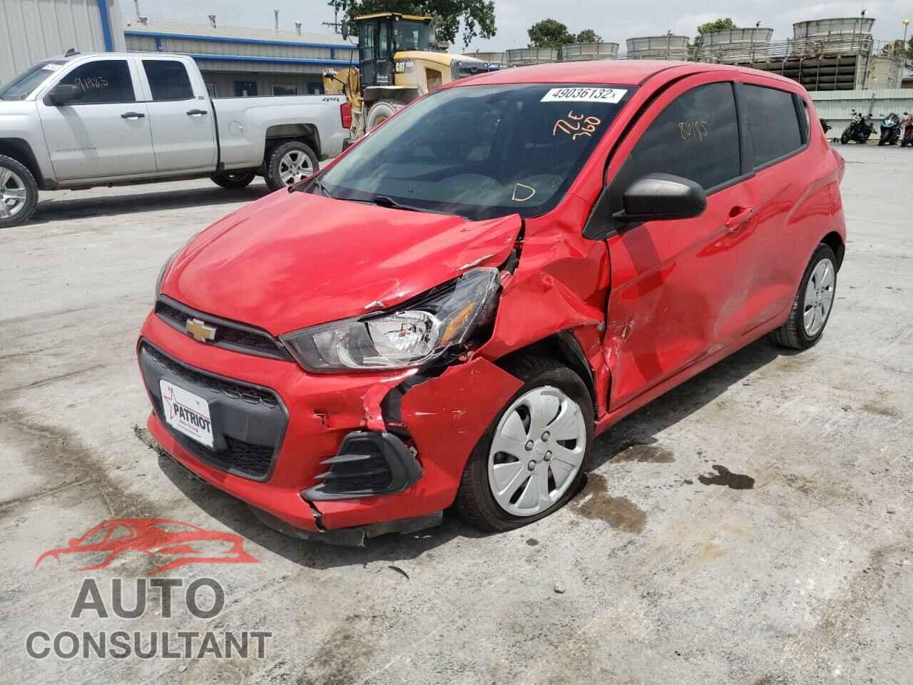 CHEVROLET SPARK 2017 - KL8CB6SA8HC712842