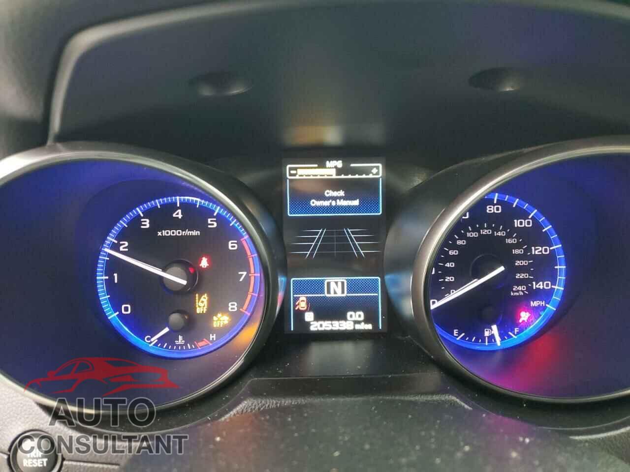 SUBARU OUTBACK 2016 - 4S4BSBFC8G3248646