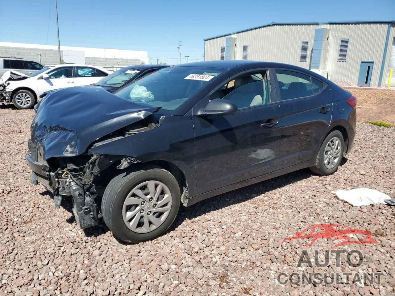 HYUNDAI ELANTRA 2018 - KMHD74LFXJU452192
