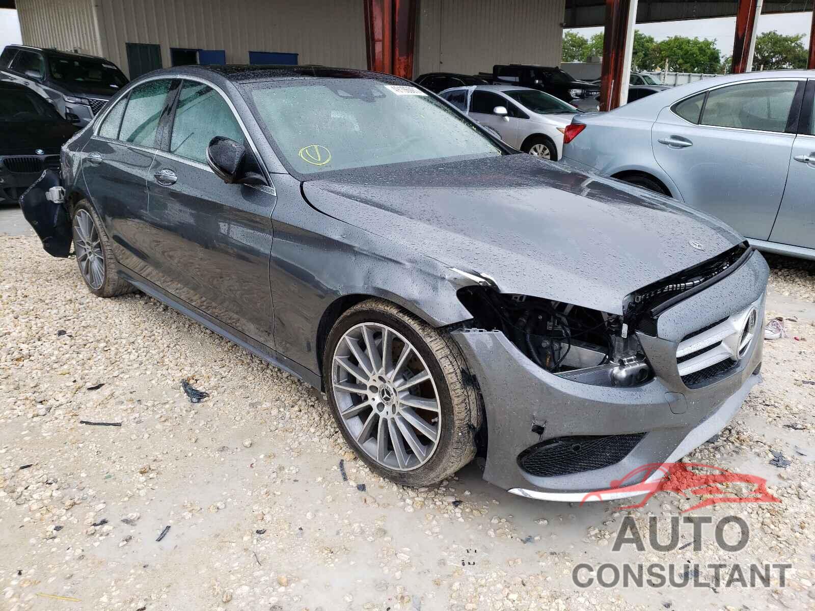 MERCEDES-BENZ C-CLASS 2018 - WDDWF4JB2JR313974