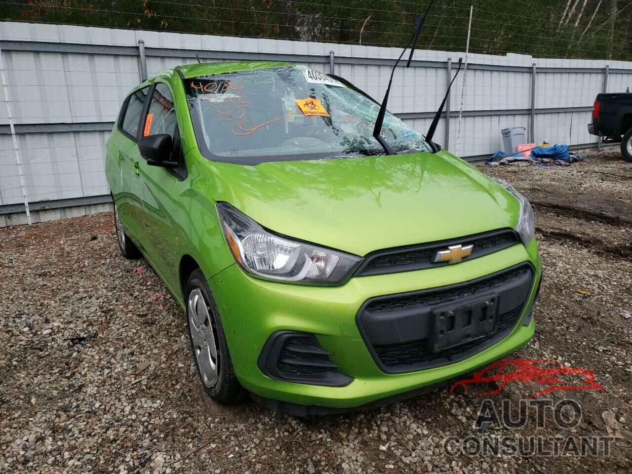 CHEVROLET SPARK 2016 - KL8CB6SA1GC588721