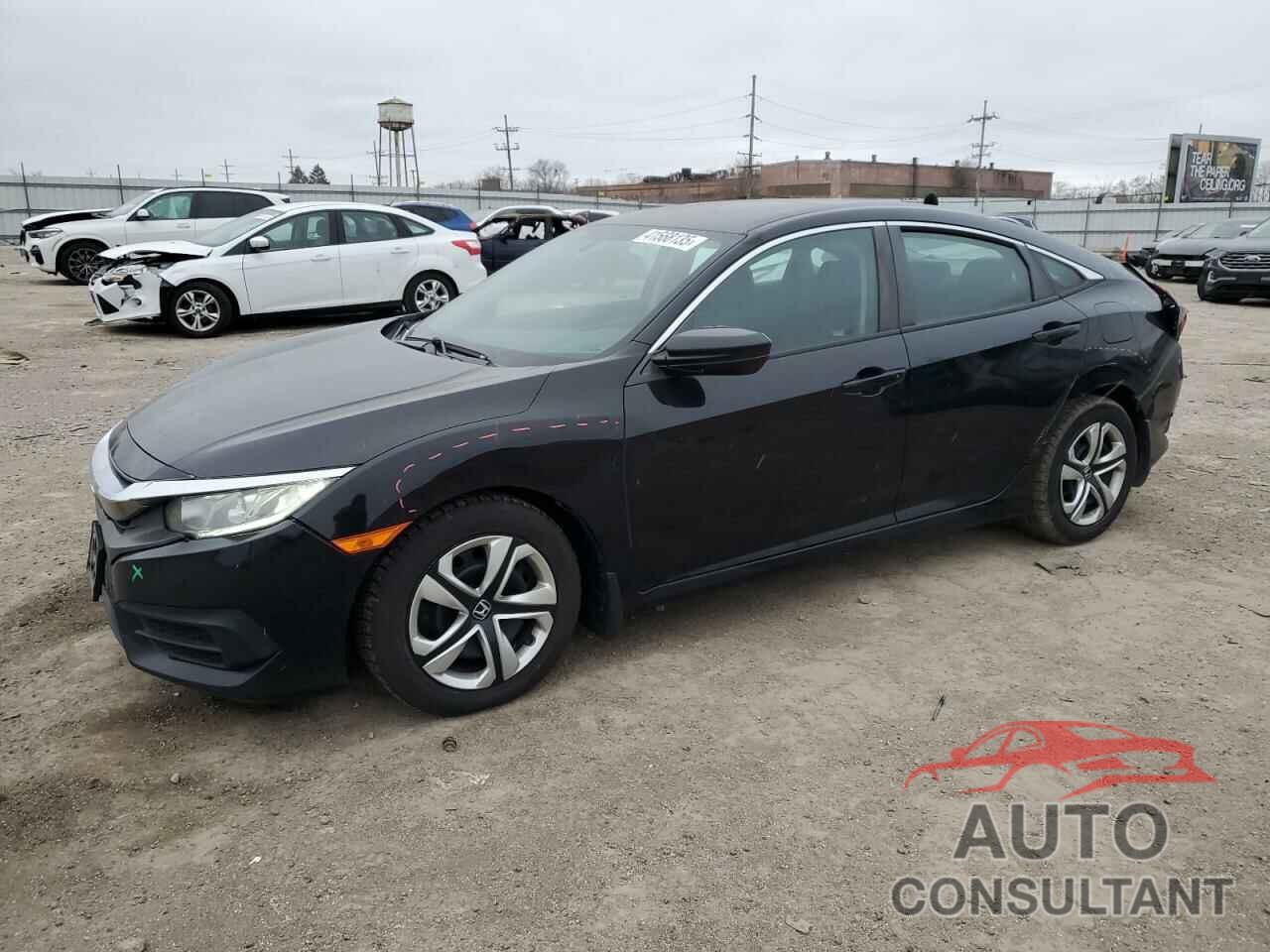 HONDA CIVIC 2017 - 19XFC2F54HE048605